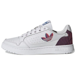 Adidas Originals Ny 90 žemi sportbačiai Unisex sportbačiai Balti Violetiniai H02169 40⅔