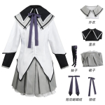 Kaname Madoka Cosplay Kostiumas Perukas Anime Puella Magi Madoka Magica Rožinė Kamuolinė Suknelė Helovino &Scaron;ventės Vienodas Apranga Moterims Mergaitei S 40-45kg rožinė