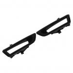 Blizgančio juodo priekinio buferio rūko žibinto dangtelio apdailos elementas LR061234 Pakeitimas Land Rover Discovery Sport L550 2015&ndash;2019