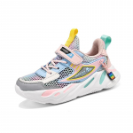 Madingi vaiki&scaron;ki batai mergaičių sportbačiai mokykliniai sportiniai vasaros tinkleliai, kvėpuojantys vaikams, teniso laisvalaikio batai 35