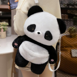 Panda Kuprinės I&scaron;kam&scaron;ytas Žaislas Krep&scaron;ys Mergaitėms Berniukams Pliu&scaron;inės Reguliuojamos Mokyklinės Kuprinės Darželio Kuprinė Žaislai Vaikų Dovanos about 30x48cm