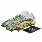 BAPE x Adidas PREDATOR ELITE Futbolo Bateliai Vyri&scaron;ki Rudi Žali JS3104 EU 41