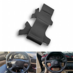 Skirtas VW Golf 4 MK4 Passat B5 1998-2005 &bdquo;Pasidaryk pats&ldquo; rankiniu būdu susiuvamas vairo dangtelis, juodas perforuotas mikropluo&scaron;to odinis automobilių priedai