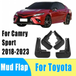 4 vnt. Automobilio padangų purvasaugis Vandeniui atsparus Apsaugo nuo purvo ta&scaron;kymosi Automobilio purvasaugio apdailos aksesuaras Toyota Camry Sport 2018- Camry Sport 18-23