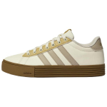 Adidas Daily 4.0 Synthetic Leather Low top Skateboard Shoes Unisex Beige KH8002 38