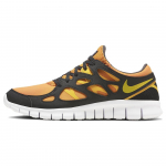 Nike Free Run 2 Saulėtai geltonos ir juodos spalvos vyri&scaron;ki bėgimo bateliai DQ8977-800 41