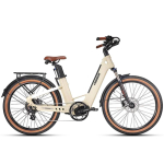 Mihogo Oro Elektrinis Dviratis 750W Variklis Anglies Pluo&scaron;to Rėmas 48V 19.2AH Miesto Komutuojamas Elektrinis Dviratis Maksimali Apkrova 125Kg 26 Padanga smėlis