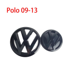 VOLKSWAGEN 2VNT Pakeičiamas Blizgus Juodas Priekinių Grotelių Ženklelis + Galinės Bagažinės Dangčio Emblema Logotipas volkswagen Polo 6R 6C 2006-2018