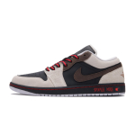 Jordan Air Jordan 1 Avage Neslystantys žemi krep&scaron;inio batai Unisex Smėlio spalvos Juodi Smėlio spalvos HF1567-200(Team519-$avage) 44