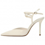 ZARA Smailūs Slingback Stiletto Kulniukai Balti Moteri&scaron;ki 12217510001 41