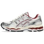ASICS GEL Kayano 12.1 Atsparūs trinčiai Žemi Laisvalaikio Bėgimo Bateliai Unisex Smėlio Spalvos Sidabriniai 1203A759-102 42.5