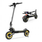 iScooter V5 Pro ABE Elektrinis paspirtukas 500W variklis 48V12.5Ah baterija 150KG apkrova 10 colių visureigio padangos Suaugusiųjų visureiginis elektrinis paspirtukas