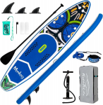 FunWater 320/350cm SUP &ndash; 2 žmonėms arba &scaron;eimai, pilna įranga, dvigubo PVC, pradedantiesiems tinkamas pripučiamas irklentė &ndash; SUPFR02E