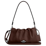 Coach Faye 26 Logotipo Rai&scaron;teliu Magnetinis Užsegimas Lygios Odos Debesies Rankinė Moteri&scaron;kos Rankinės Klevas CV529-SVMPL Basic Set (Bag+Dust Bag)