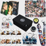 StrayKids karma Dovanų dėžutė Stovinti figūrėlė Lipdukas Mini kortelė Virvelės rinkinys Kalėdinė dovana DOIT 4