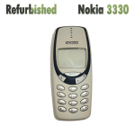 Atnaujintas Nokia 3330 Originalus atrakintas telefonas GSM 900/1800 Su 1 SIM Simple set balta