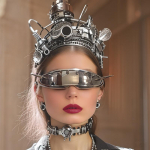 Nauji Sidabriniai &Scaron;aunūs Steampunk Akiniai Naujovi&scaron;ki Saulės Akiniai Vyrams Akiniai Punk Gotikiniai Akiniai Naujovi&scaron;ki Saulės Akiniai Steampunk Akiniai black