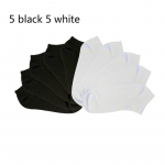 37-45 PLUS 10 porų vyri&scaron;kos kojinės kokybi&scaron;kos poliesterio laisvalaikio kvėpuojančios tinklinės trumpos kojinės vyrams one size