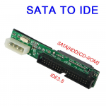 PATA IDE į SATA kietojo disko keitiklio adapteris 3.5/2.5 HDD DVD