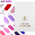 308 Color Nail Gel Spalvų diagrama Nagų gelio lakas Display Book Gelio spalva Rodoma