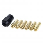 7 vnt / siunta Mini gręžimo griebtuvų adapteris 1,0&ndash;3,2 mm &bdquo;Dremel&ldquo; mini gręžimo griebtuvų adapteris mikro įvorė žalvaris, skirtas elektriniam rotaciniam įrankiui
