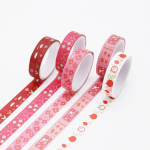 4 vnt./rinkinys Retro geometrijos Washi juostos rinkinys dienora&scaron;tis &bdquo;pasidaryk pats&ldquo; dekoravimas studentų lipdukai korėjieti&scaron;ki ra&scaron;tinės reikmenys biuro reikmenys persikas