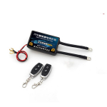 Universalus Doppelrelais Kabellos 12V Autobatterie Trennschalter 2x Fernbedienung