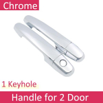 Luxury chrome door handle cover trim protection cover for Toyota Hilux MK7 2005~2014 Car accessory sticker 2006 2007 2008