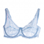 Seksuali nėriniuota liemenėlė su pečių juostele, kvėpuojanti, besiūlė, tu&scaron;čiavidurė bralette liemenėlė su siuvinėjimu moteri&scaron;ki apatiniai M juoda