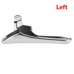 Mercedes Benz E CLS klasės S211 W211 W219 2003&ndash;2009 m. pora chromuotų vidinės durų rankenos dangtelio apdailos durų rankenos