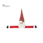 Kalėdų eglutės papuo&scaron;alai Kalėdų senelio sniego senelio pliu&scaron;inės lėlės su ilga ranka kalėdiniu papuo&scaron;imu &scaron;iltai &scaron;ventinei atmosferai raudona