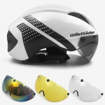 &bdquo;Wildside Aero&ldquo; dviratininko &scaron;almas &bdquo;Timetrial&ldquo; dviračių &scaron;almas, magnetinė sagtis, jojimo &scaron;almas, apsauginis dviratininko &scaron;almas, plentas Casco Ciclismo L