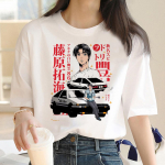 Initial D Tee Moteri&scaron;ki Harajuku mar&scaron;kinėliai Moteri&scaron;ki Juokingi dizainerių drabužiai M