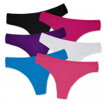Sexy G-String Cotton Moteri&scaron;kas apatinis trikotažas G String String 6 vnt./vnt M įvairiaspalvis