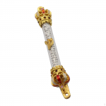 Durų dėklas Mezuzah Metal Blessing Mezuzahw House lydinio dekoras Antikvarinis sienos ornamentas