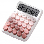 Retro ra&scaron;omosios ma&scaron;inėlės skaičiuotuvas Vintage gradiento spalvų mechaninis skaičiuotuvas su LCD ekranu namų biurui Cute 12 for Office