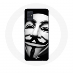 Coque pour Samsung Galaxy A51 5G Nous Sommes L&eacute;gion Masque Anonyme
