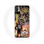Dėklas, skirtas Xiaomi Redmi Note 10 5G PSG Neymar ir Mbapp&eacute; Linksmų Kalėdų