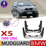 Automobilio purvasargiai BMW X5 E53 1999~2006 Sparnai Purvasaugiai Apsauga Purvasaugiai Purvasaugiai Priedai 2000 2001 2002 2003 2004 2005 m.