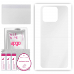 apgo Ultra Clear Protective Skin Sticker for the back compatible with Blackview A55 Pro, Wrap Film, Hydrogel Film, Flexible, Soft TPU with positioning