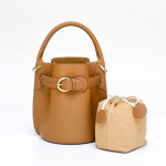 Minimalistinis naujas moteri&scaron;kas krep&scaron;ys, rankinis krep&scaron;ys, mamos krep&scaron;ys, originalios odos kibiro krep&scaron;io dizainas, auk&scaron;tos kokybės rauk&scaron;lėtas krep&scaron;ys per petį / crossbody