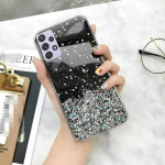 Prabangus Bling Glitter telefono dėklas, skirtas samsung galaxy A52 5G 4G A525F A526B mink&scaron;tas dėklas Visas dangtelis skirtas samsung A 52 5 4 G Galinis dangtelis For Samsung A526M žalia