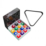 16 dalių mini biliardo kamuoliukų komplektas su stovu vaikams žaislų dovanų mažu biliardo stalu 3.8cm Ball