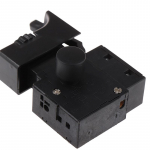 1PC ne&scaron;iojamasis elektrinis gręžimo greičio valdymo mygtuko jungiklis Bendras FA2-6/1BEK Black 6a 250v