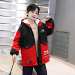 Vaiki&scaron;ka Winter Plus Velvet Thick Parker Coat Outdoor &Scaron;ilta striukė Monograminė striukė