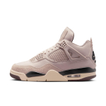 A Ma Mani&eacute;re x Air Jordan 4 Retro While You Were Sleeping Moteri&scaron;ki sportbačiai Rožinis Fossil-Akmens Metalinis-Alavo FZ4810-200 43 gray