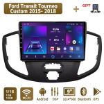 &bdquo;Android Carplay&ldquo; automobilio radijas, skirtas &bdquo;Ford Transit Tourneo Custom 2015-2018&ldquo; daugialypės terpės grotuvo galvos blokas, stereo GPS navigacija BT WIFI 4+64 GB 1+16GB