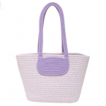 Austas didelės talpos madingas kasdienis krep&scaron;ys 2024 m. vasaros naujas korėjieti&scaron;ko stiliaus užsienieti&scaron;kas rankinis krep&scaron;ys ant peties/pažasties, &scaron;iaudinis pirkinių krep&scaron;ys