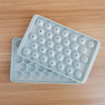 33 Ice Boll Hockey PP Forma &Scaron;aldytas Viskio Kamuolys Popsicle Ledo kubelių Padėklo Dėžė Ledinukai Dovanų gamyba Virtuvės įrankiai Priedai 1pcs rožinė