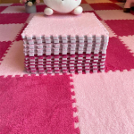 20 vnt. Mink&scaron;tas pliu&scaron;inis vaiki&scaron;kas kilimas, kūdikio žaidimų kilimėlis, vaiki&scaron;ki kilimai, žaislai, EVA putų vaiki&scaron;kas kilimėlis, dėlionė, sujungiami grindų kilimėliai 30*30 CM 20pcs